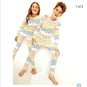Rainbow Heart Two piece Pajamas
